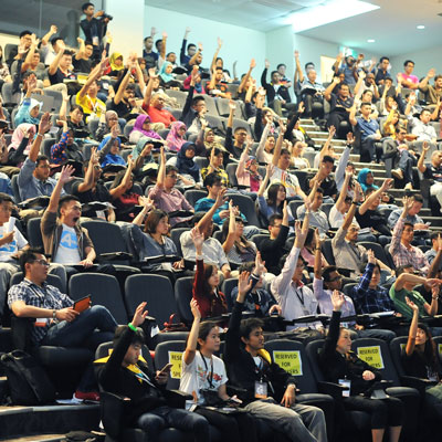 The crowd at MA2015